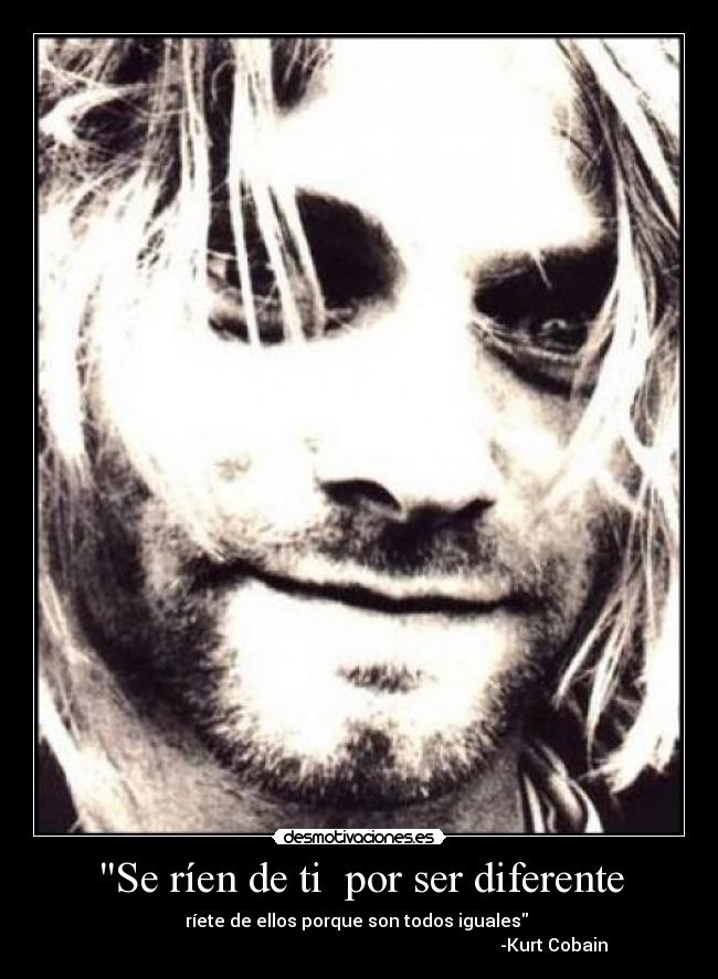Se ríen de ti por ser diferente -