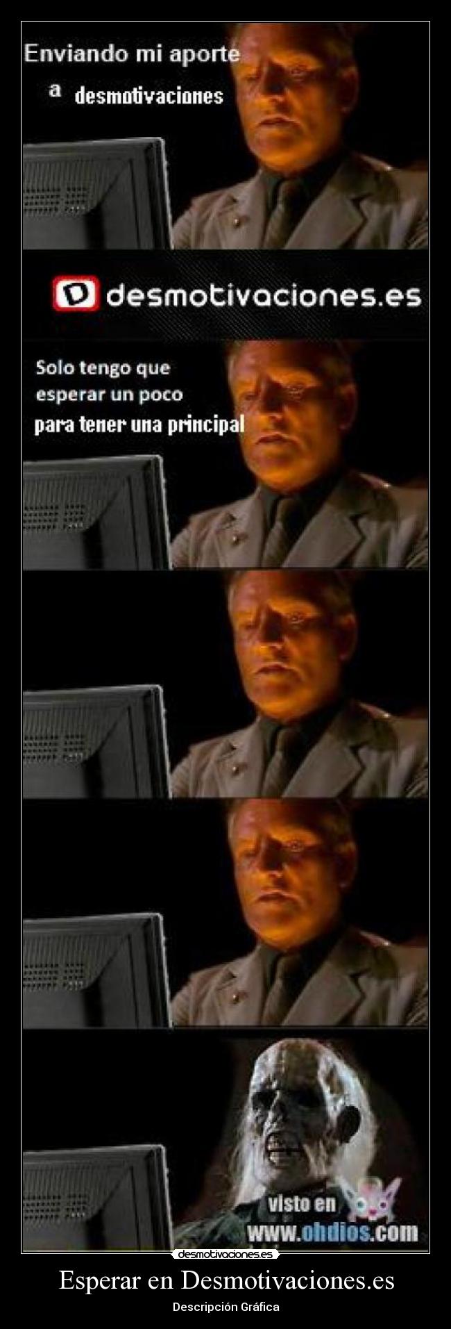 Esperar en Desmotivaciones.es - 