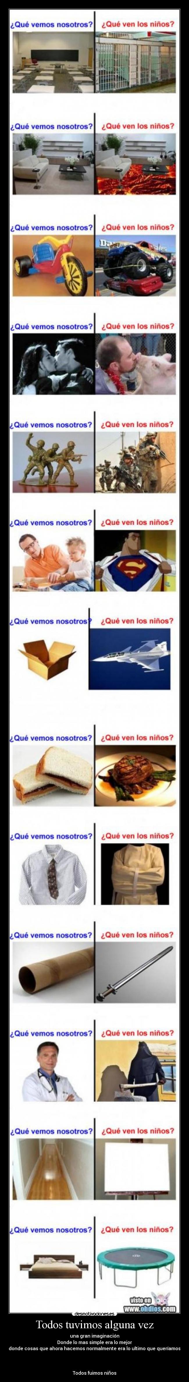Todos tuvimos alguna vez -