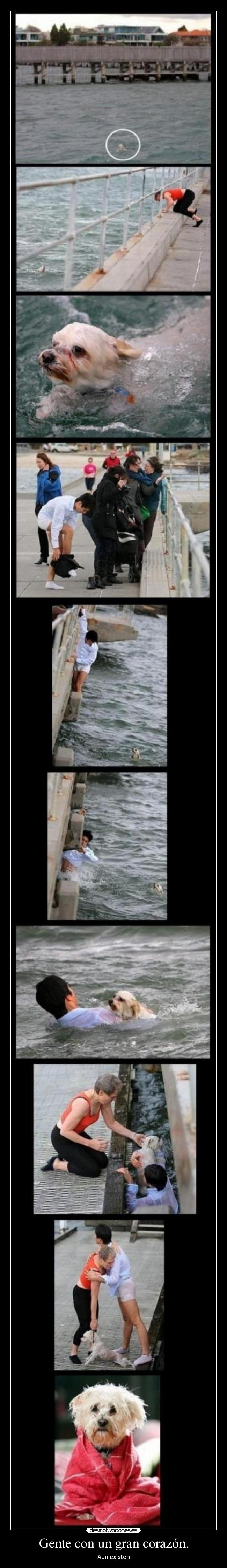 Gente con un gran corazón. - Aún existen