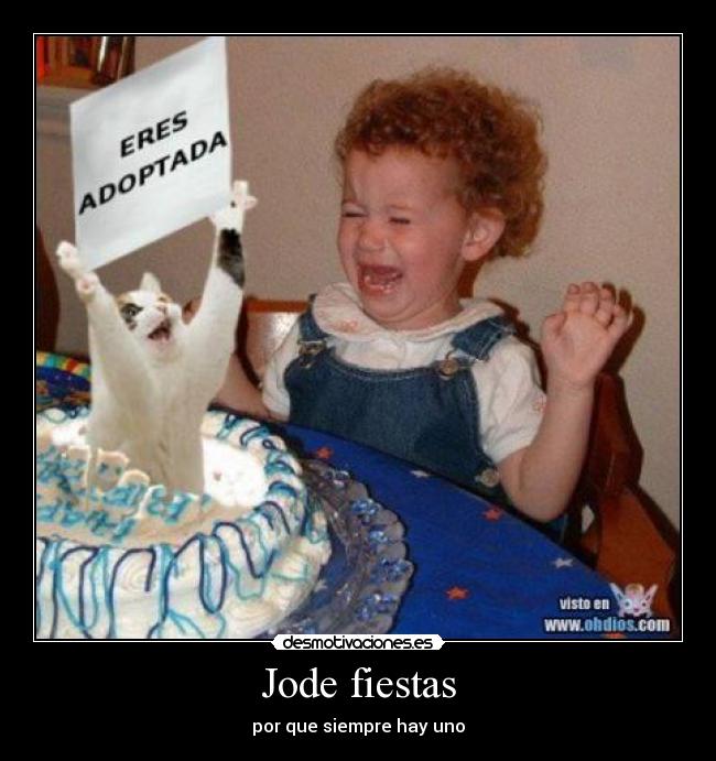 Jode fiestas -