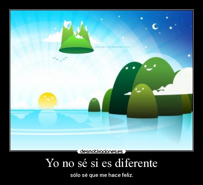 Yo no sé si es diferente - 