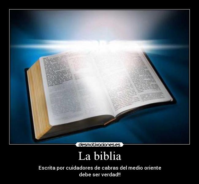 La biblia -