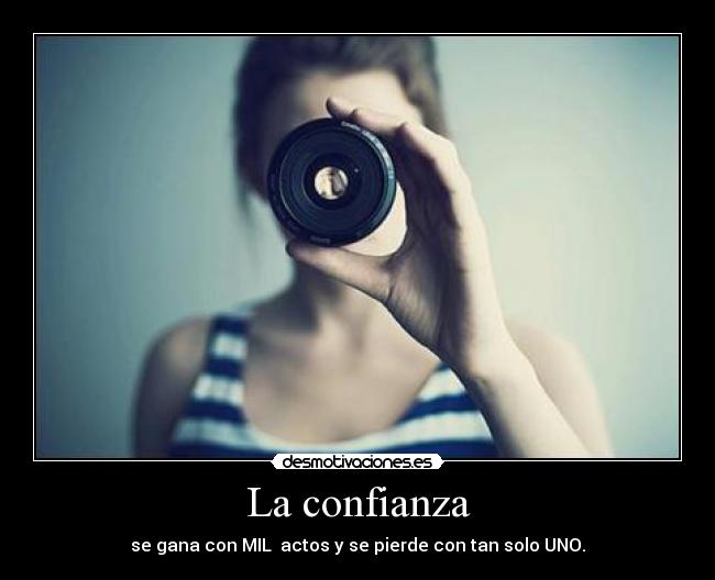 carteles confianza kamiiz desmotivaciones