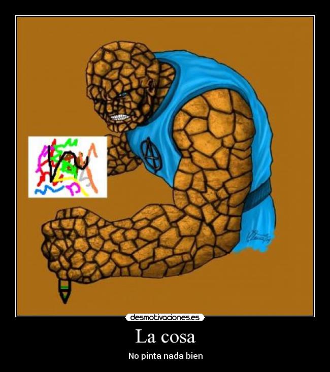 La cosa - No pinta nada bien