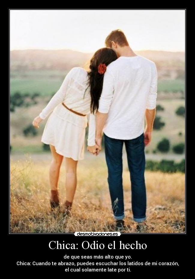 Chica: Odio el hecho - 