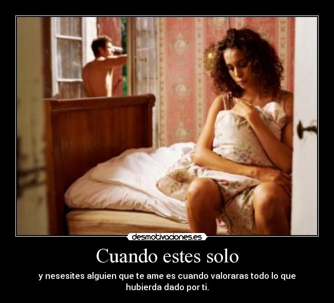 Cuando estes solo - 