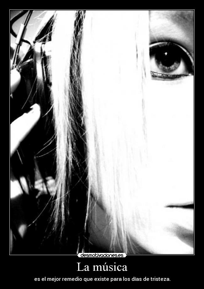 La música -