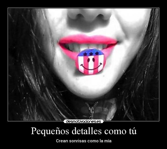 Pequeños detalles como tú -