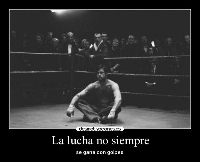 carteles lucha desmotivaciones