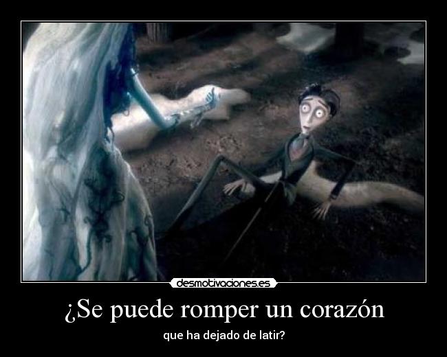 ¿Se puede romper un corazón - 