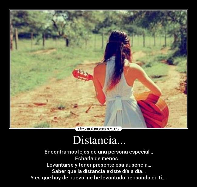 Distancia... -