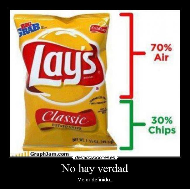 No hay verdad -