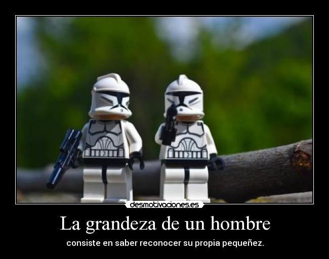 La grandeza de un hombre - 