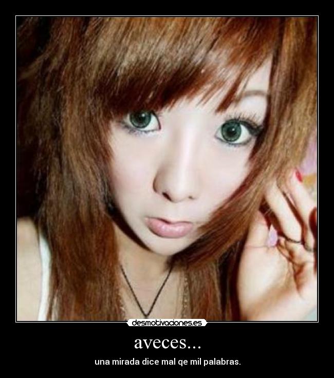 aveces... -