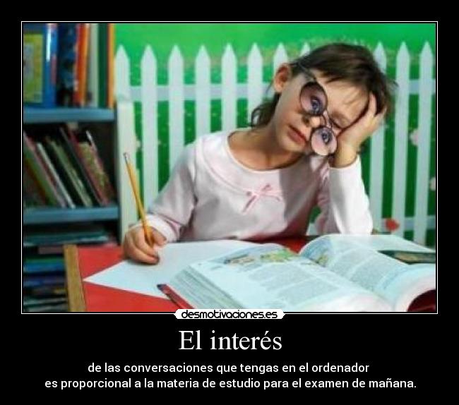 El interés - 