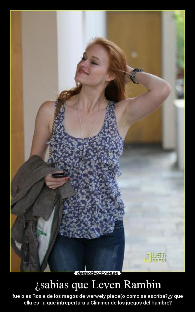 ¿sabias que Leven Rambin - 