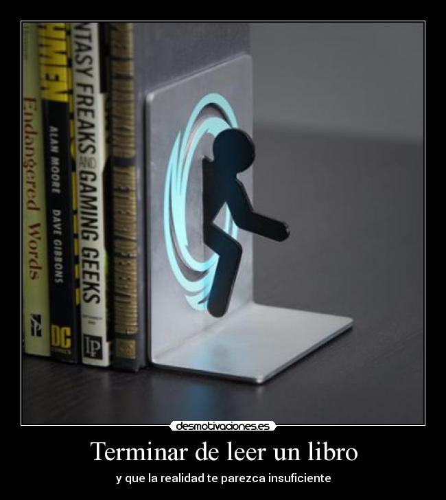 Terminar de leer un libro -