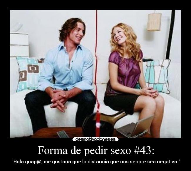 Forma de pedir sexo #43: - 