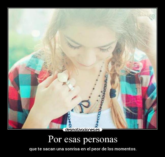 Por esas personas - 