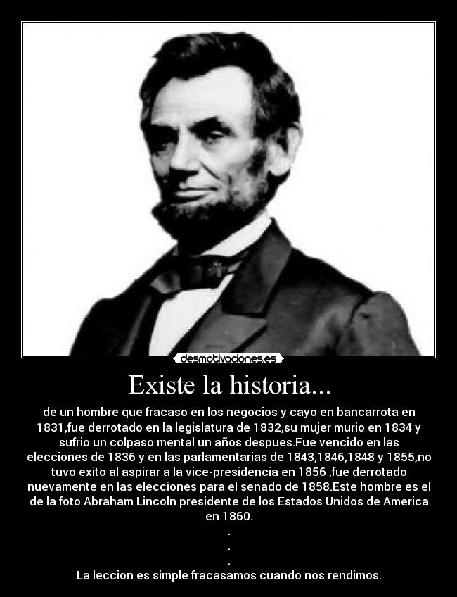 Existe la historia... -