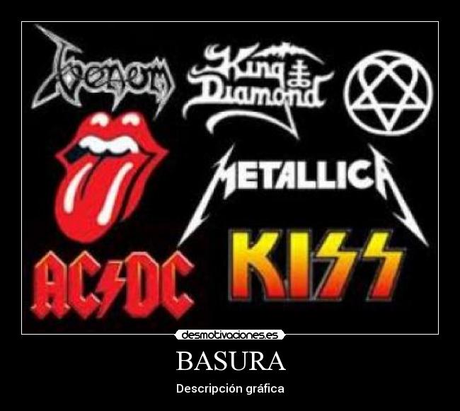 BASURA - Descripción gráfica