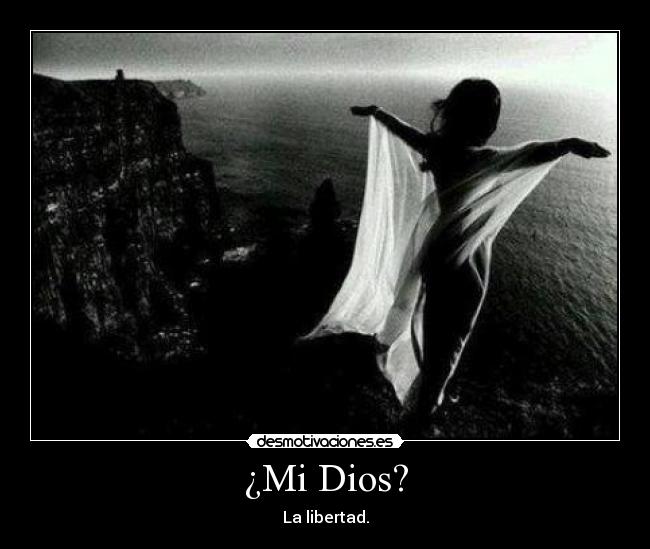 ¿Mi Dios? -