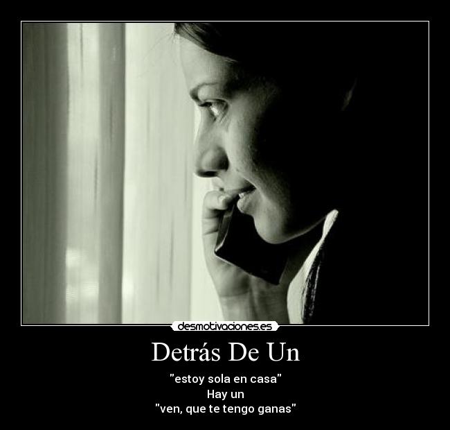 Detrás De Un - 