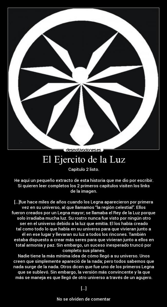 carteles ejercito luz capitulo ugn2010 desmotivaciones