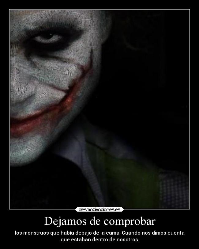 Dejamos de comprobar -