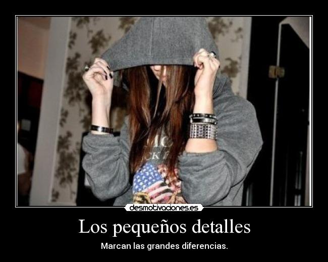 Los pequeños detalles -