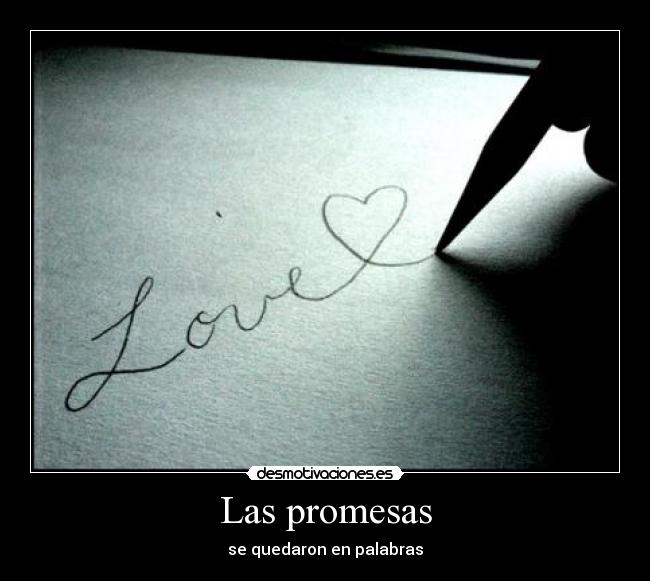 Las promesas - 