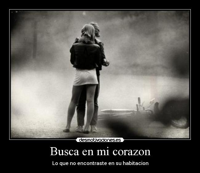 Busca en mi corazon -