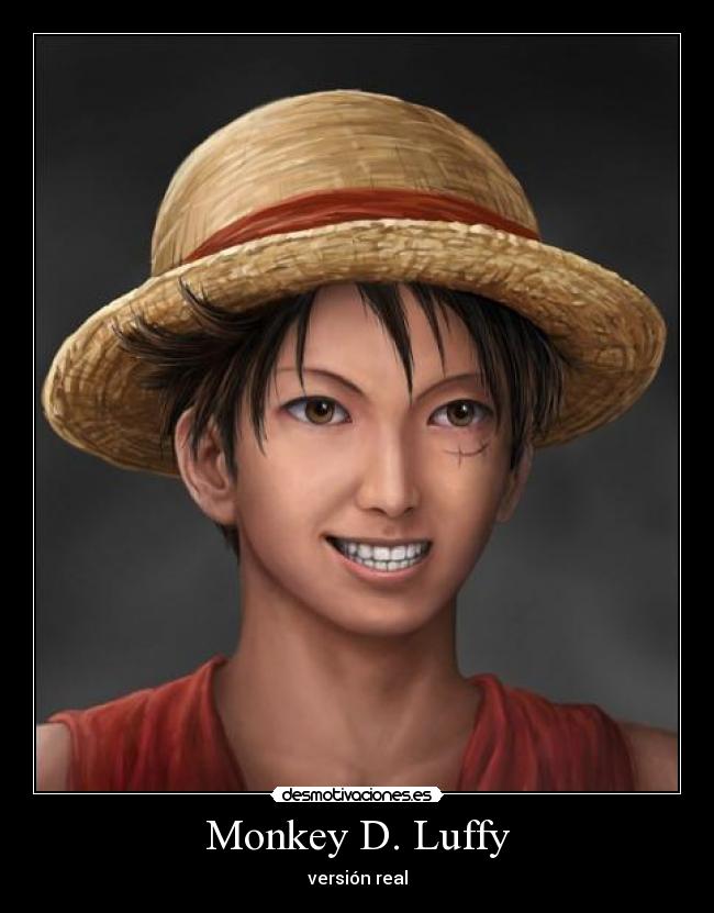 Monkey D. Luffy - versión real