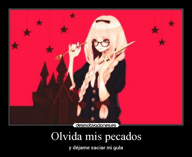 Olvida mis pecados -