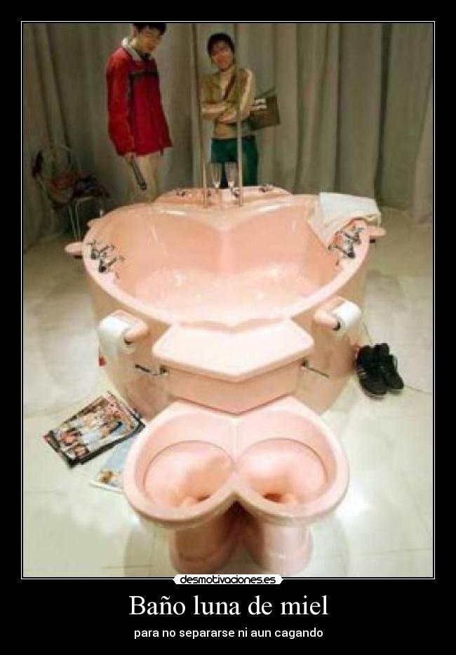 Baño luna de miel -