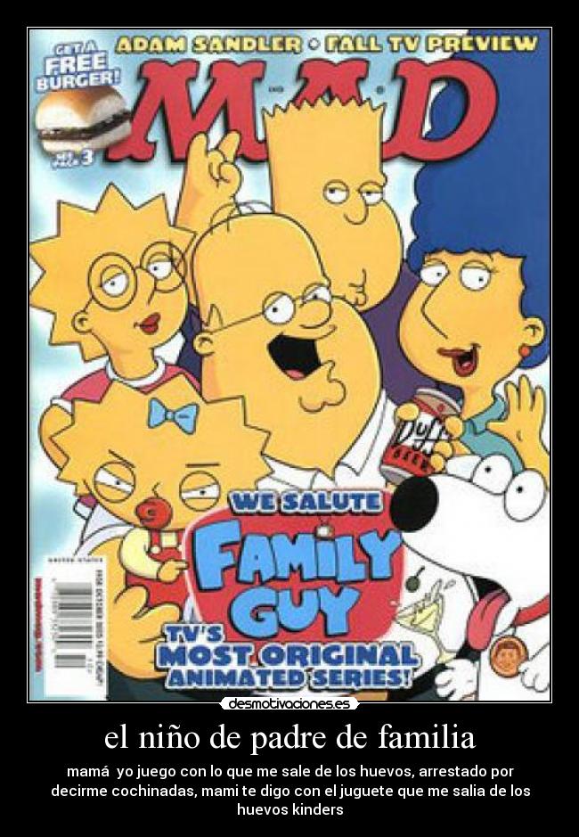 el niño de padre de familia - 