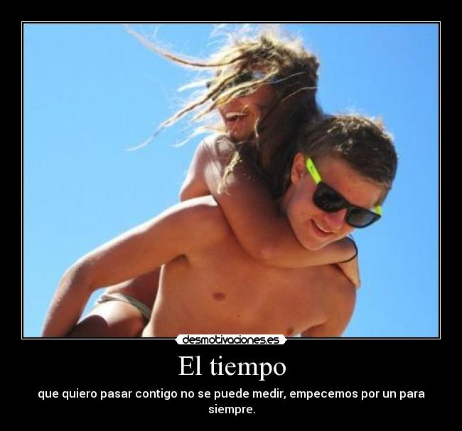 El tiempo -