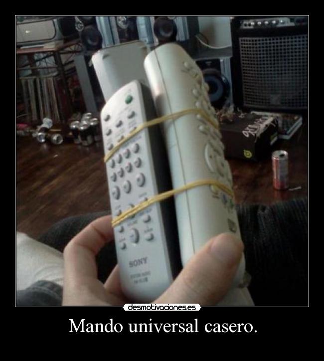 Mando universal casero. - 