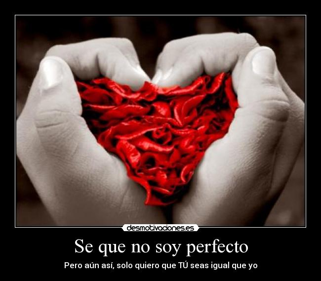 carteles que soy perfecto desmotivaciones