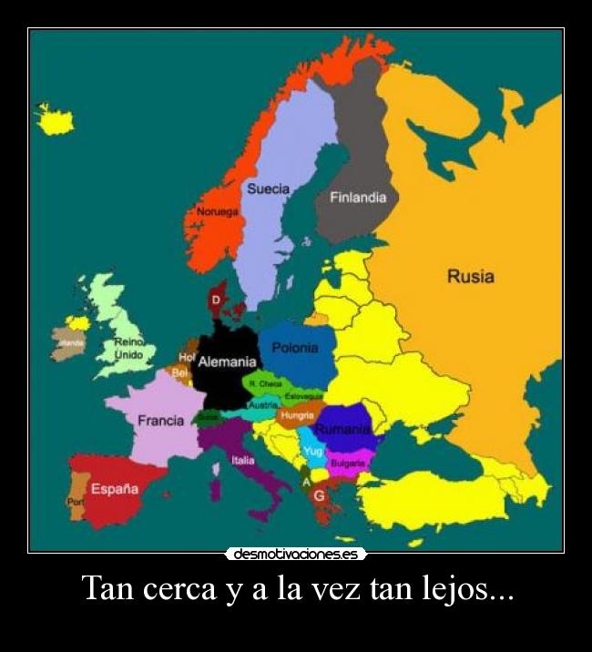 Tan cerca y a la vez tan lejos... - 