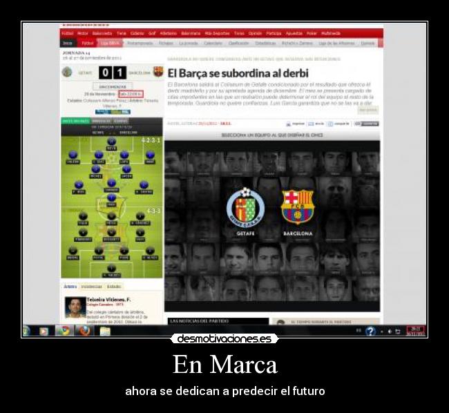 En Marca - ahora se dedican a predecir el futuro