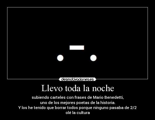 Llevo toda la noche - 