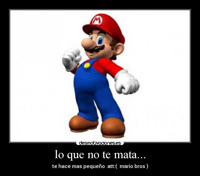 carteles mario desmotivaciones