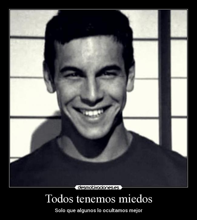 carteles mis miedos desmotivaciones