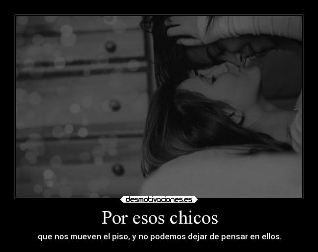 Por esos chicos - que nos mueven el piso, y no podemos dejar de pensar en ellos.