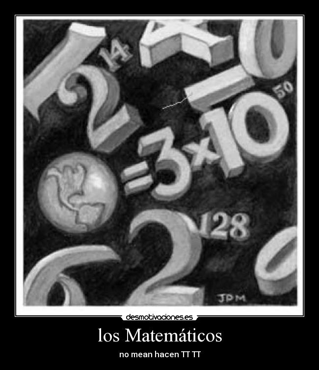 los Matemáticos -