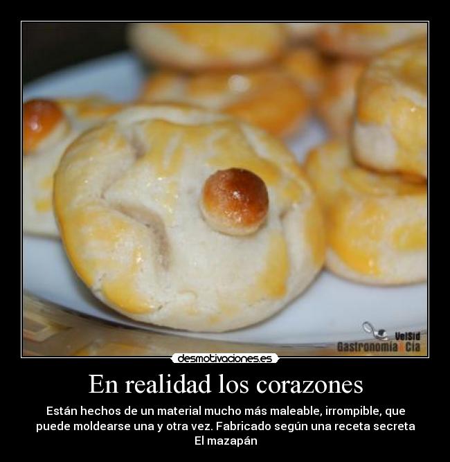 En realidad los corazones -