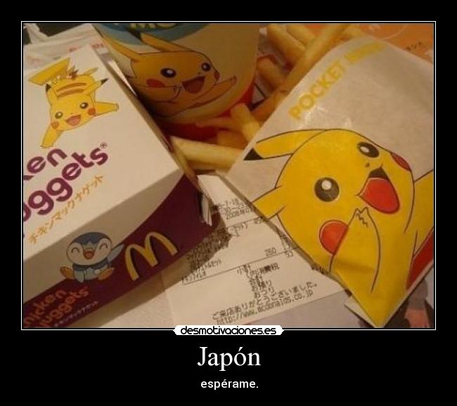 Japón - espérame.