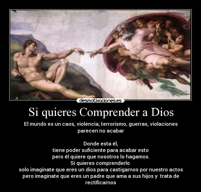 carteles dios comprension desmotivaciones